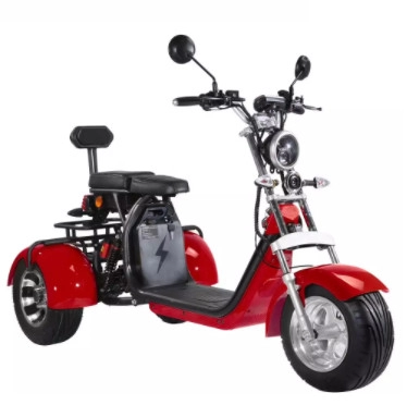 pc80146769 red green three wheel electric mobility scooter for adults street legal 60 80km 2000w