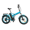 دراجة كهربائية قابلة للطي من الألومنيوم خفيفة الوزن مع مقعد أطفال قوي 55 كم H.