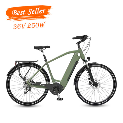 250watt 36v الكهربائية مدينة الدراجة 27.5 بوصة سبائك الألومنيوم قرص الفرامل الهيدروليكية